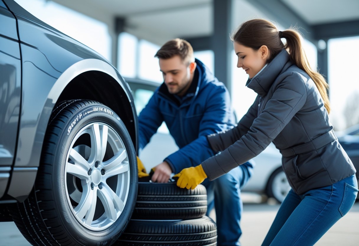 Sådan gør du bilen klar til vinteren med vinterdæk med fælge tilbud